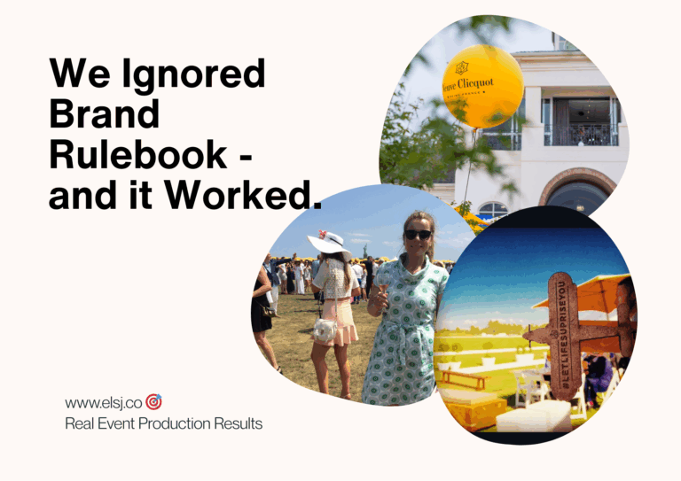 You don't always need to follow the brand guidelines or partnership matrix rules to grow or make things work!